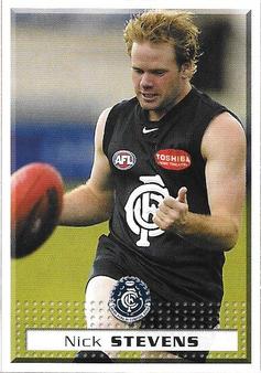 2004 Select Herald Sun AFL #27 Nick Stevens Front
